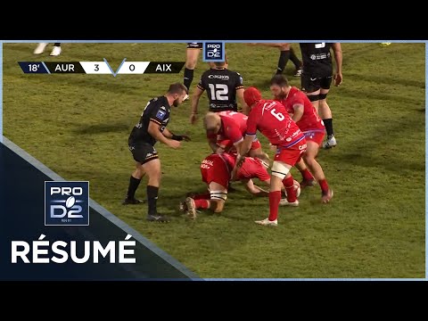 PRO D2 Saison 2024-2025 J18 - Résumé Stade Aurillacois - Provence Rugby