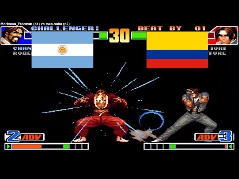 Kof 98 - Morkman Freeman (argentina) VS mao suba (colombia) Fightcade