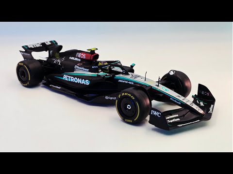 Mercedes-AMG F1 W15 E Perfomance #44 Lewis Hamilton Bburago 1/24, 4K UHD| Motorscale