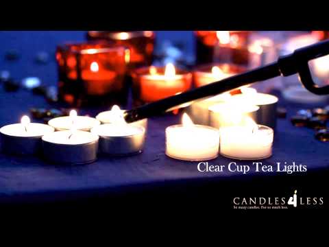 100 Tea Light Candles 1.5 Inch