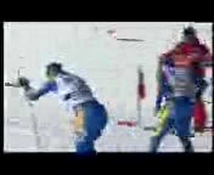 VM 2003 - 4x10km stafett - Brink's kollaps (Svensk versjon)