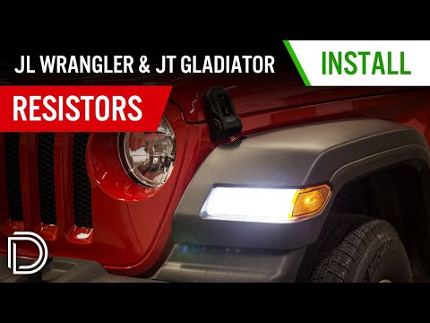 How to Install Resistors for '18+ Jeep JL Wrangler & JT Gladiator LED Turn Signals | Diode Dynamics