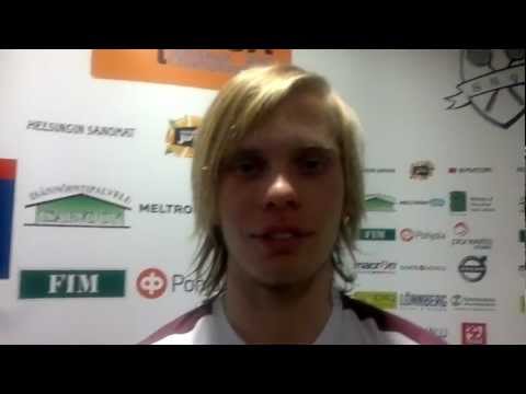 EICC2012 Henrik Mustonen FIN: " It's always nice to win"