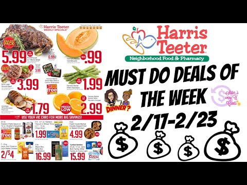 Must Do Harris Teeter Deals 2/17-2/23: Tons Of Deals...