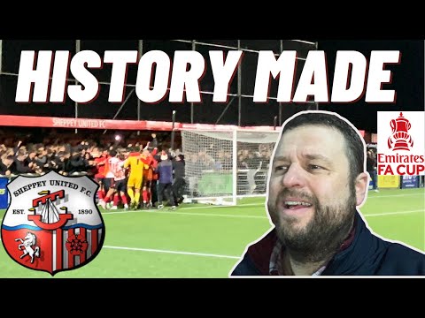Sheppey Utd make history in the FA Cup!