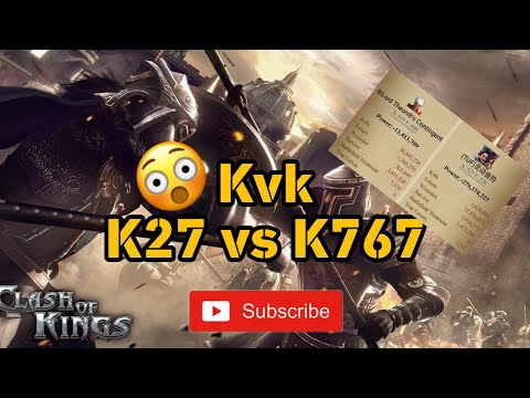 Clash of Kings - KvK K27 vs K767 🤩💯