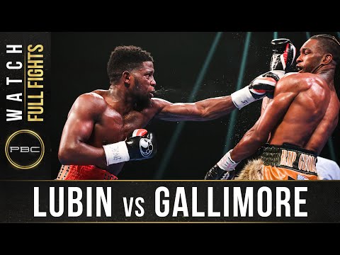 Lubin vs Gallimore FULL FIGHT: October 26, 2020 - PBC on Showtime