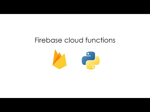 Firebase Cloud Functions Python English