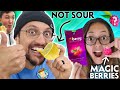 MAGIC Berries Turn SOUR Foods SWEET FV Family MBERRY Taste Test Challenge