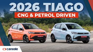 2026 Tata Tiago Petrol & CNG Review | Features, Performance & Interior Detailed