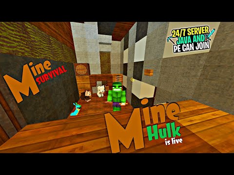 Minecraft's Ultimate Mine Hulk Challenge - Day 34