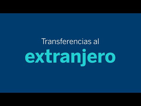 Transfiere al extranjero desde tu app.