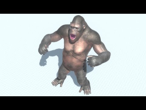REMASTERED GORO THE GIANT vs EVERY UNIT - Animal Revolt Battle Simulator