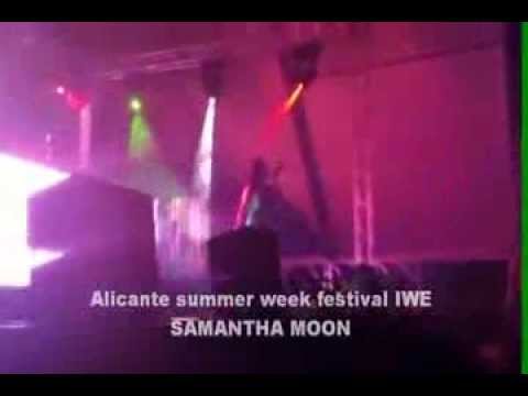 Samantha Moon @ Alicante Summer Week - Ibiza White Experience 2011