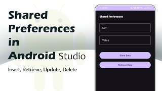 How to save Data in Shared Preferences | Android Studio Tutorial 2024