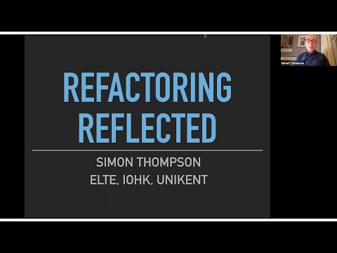 Refactoring Reflected with Simon Thompson