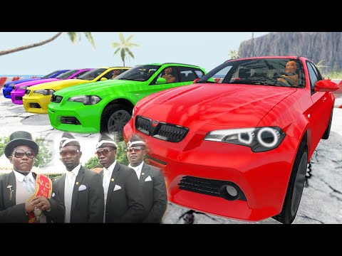 Dancing Cars vs Coffindance Astronomia Remix - BeamNG Drive | Jean Daniel.