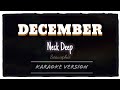 Neck Deep - December (Karaoke Version)