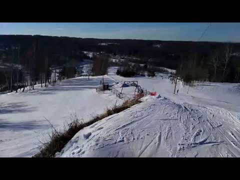 Видео: Видео горнолыжного курорта Ключи в Новосибирская область