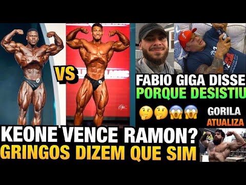 GRINGOS DIZEM QUE RAMON PERDE PARA KEONE - GORILA SHAPE ATUAL - GIGA E FALA SOBRE O BOSTON PRO