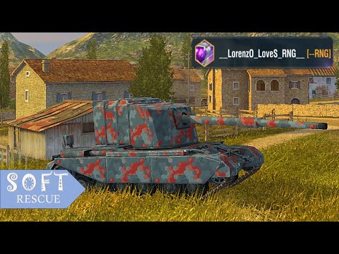 FV4005: 8100 Damage , 4 Frags - WOT BLITZ -