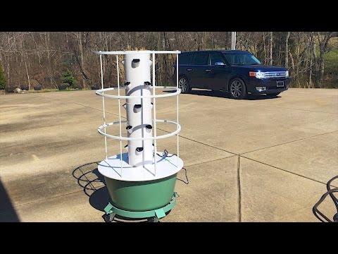 How To Set Up A Tower Garden - FOOD GARDENING