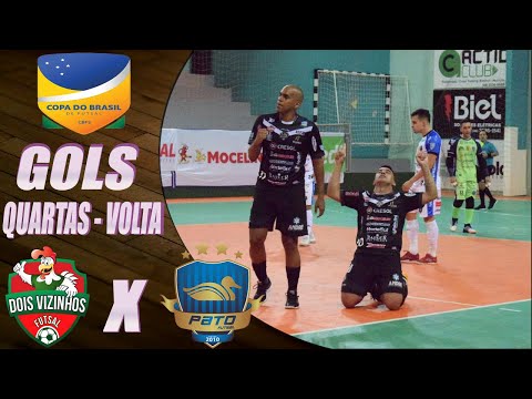 Quartas de Final | Gols Dois Vizinhos X Pato | 2º Jogo | Copa do Brasil de Futsal 2020 (18/11/2020)