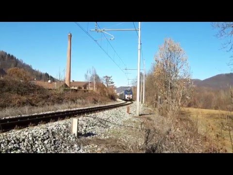 JAZZ IN TRANSITO CON COLPO DI TROMBA. ROBILANTE (CN)17 - 1 - 2016.