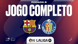 JOGO COMPLETO: BARCELONA X GETAFE | LALIGA 26/27 | 8ª RODADA