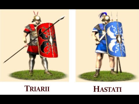 Rome: Total War 1vs1: Triarii vs Hastati