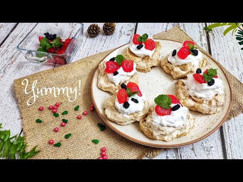 Mini Pavlova recipe/Easier Dessert than you think! Simis Kitchen