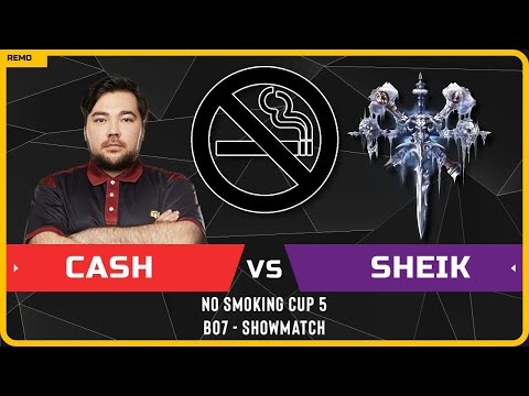 WC3 - No Smoking Cup 5 - Showmatch: [ORC] Cash vs Sheik [UD]