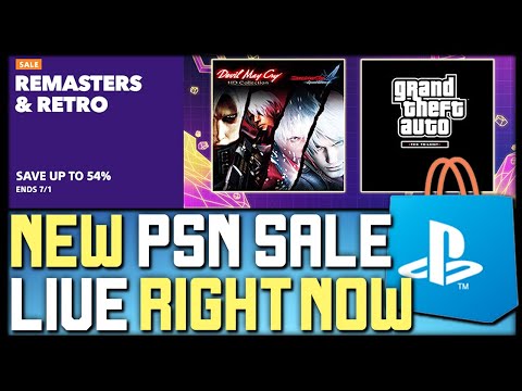 NEW PSN SALE LIVE RIGHT NOW - NEW PS4 GAME DEALS!