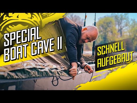 BOOTSZELT im NU AUFGEBAUT - Special Boat Cave II