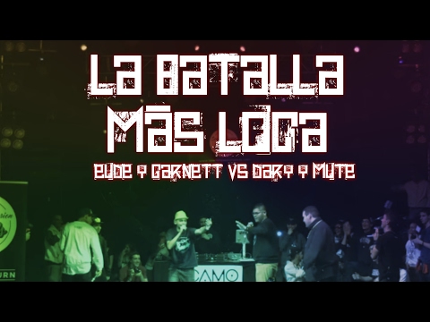 LA BATALLA MÁS LOCA - GARNETT y EUDE VS DARY Y MUTE - REACCIÓN