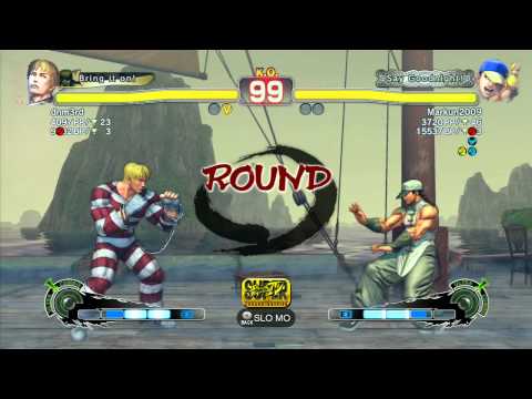 SSF4 AE: Sasaki (Cody) vs Markun2009 (Yun) - Ranked Match (720p HD)