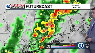 Technical Discussion: First Alert Weather Day for Heavy Rain & Storms Monday