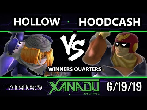 S@X 307 SSBM - Hollow (Sheik) Vs. Hoodcash (Captain Falcon) Smash Melee Winners Quarters