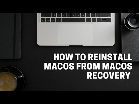 HOW TO REINSTALL MACOS FROM MACOS RECOVERY
