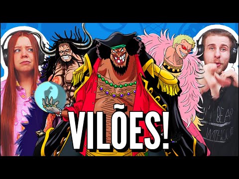 JOVENS REAGEM A M4RKIM - VILÕES DE ONE PIECE