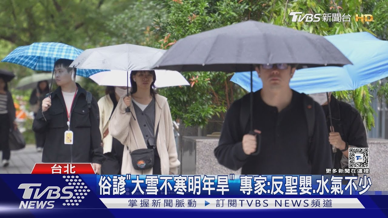 俗諺「大雪不寒明年旱」 專家:反聖嬰、水氣不少