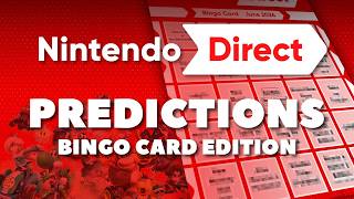 Our June Nintendo Direct 2026 Predictions - BINGO Edition