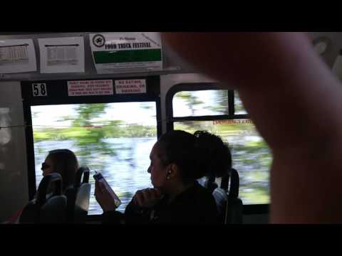 Hudson, MA. On the bus