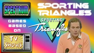 Sporting Triangles🔺🎾| 🕹 Spectrum Games Based On TV Shows 📺 7️⃣2️⃣