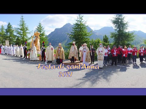 2021 Festa di sant'Anna al santuario sant'Anna di Vinadio