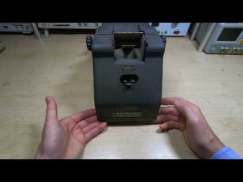 Addo Mechanical Calculator Repair Part1