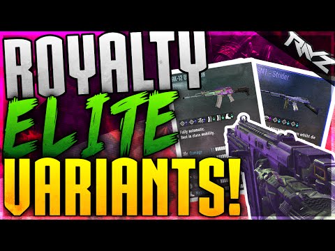 Advanced Warfare - ROYALTY ELITE VARIANTS ADDED TO COD AW! - 3rd Elite Variants (COD AW ELITE DLC)