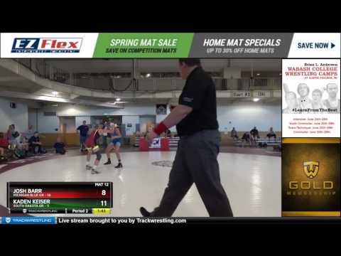 105 Josh Barr Michigan Blue GR vs Kaden Keiser South Dakota GR 6915208104