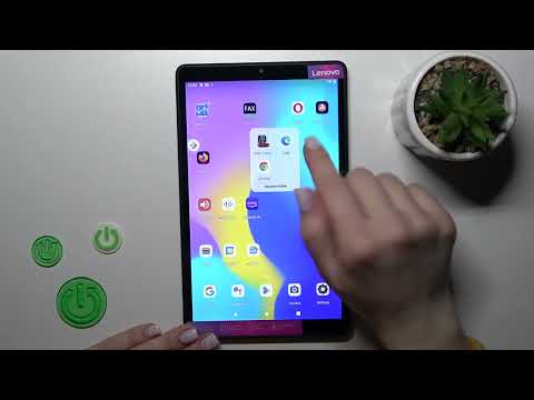 How To Create Home Screen Folder In Lenovo Tab M8 Gen 3