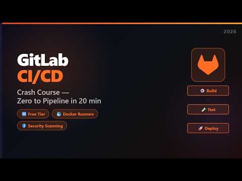 GitLab CI/CD Tutorial: Zero to Pipeline in 20 Min